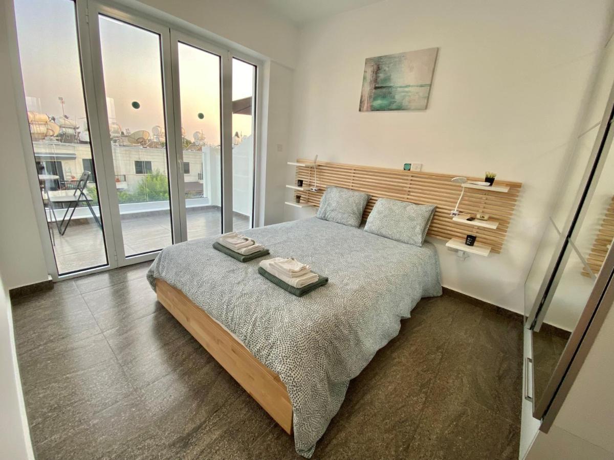 Ferienwohnung Ev Zin - Modern, Cozy, 1 Bed, Pool, 2 Balconies, A105 Paphos Exterior foto